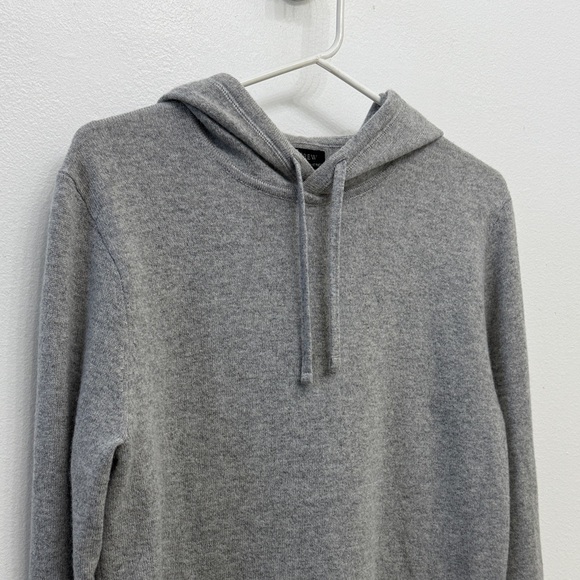 J. Crew Heather Gray Cashmere Knit - Picture 6 of 6